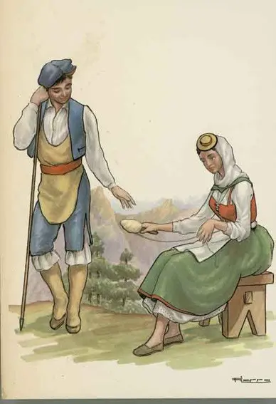 Traje típico de El Paso